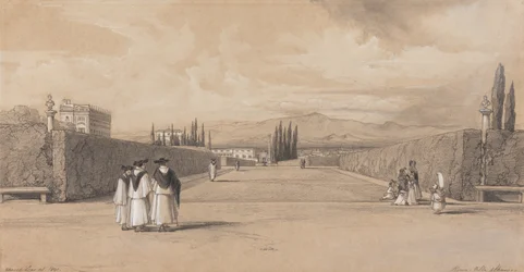 Trädgårdarna i Villa Albani
